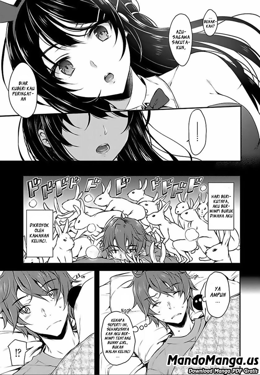 Seishun Buta Yarou wa Bunny Girl-senpai no Yume wo Minai chapter 1